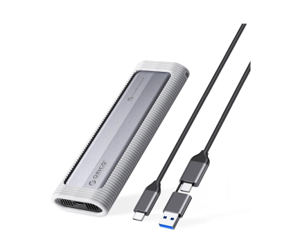 Akcesoria do dysków Orico M.2 NVME/NGFF USB-C/USB-A na USB-C 6Gb/s / 10Gb/s - szara